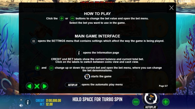 Erfahre mehr über Big Bass Splash – das beliebte Pragmatic Play Slot-Spiel - overview